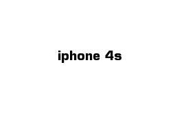 iphone 4s